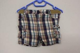 6-12 months ackermans elasticated waist checkered shorts