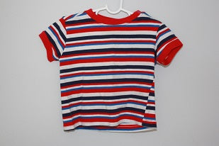 6-12 month super baby t-shirt with easy access shoulder clips
