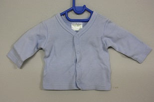 Newborn cuddlesome long sleeve clip up top - set of two