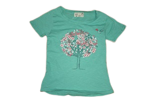 9-10 year old trail cotton blend t shirt