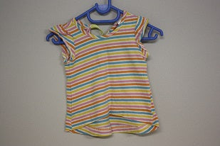 3-6 months edgars t-shirt with ribbon tie up on back