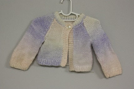 6-12 months home made cardigan