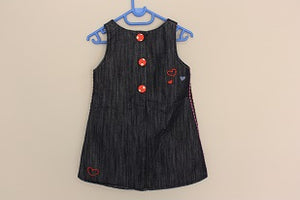 9-12 months NEXT(imported from UK) denim dress