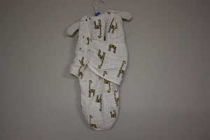 3-6 months aden and anais muslin lined swaddler wrap