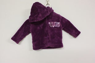 Newborn Jet fleece hooded jacket