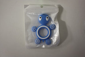 Blue Turtle Baby Teether Toy