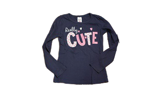 5-6 year old Jet long sleeve top