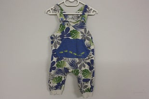 3-6 months baby baby (australian brand)  adjustable dungaree with leg access clips