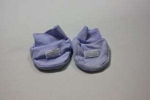 newborn blue booties